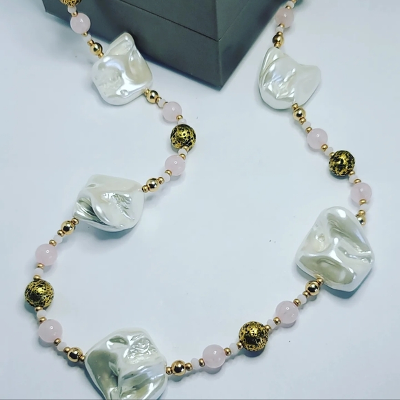 Rose Quartz necklace - Picture 3 of 4